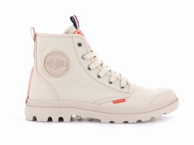 Palladium PAMPA HI DARE 75TH Women's Boots Sahara | Canada-6783