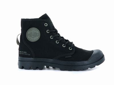 Palladium PAMPA HI HTG SUPPLY Women's Boots Black | Canada-3451