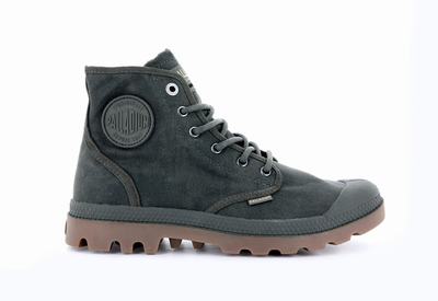 Palladium PAMPA HI WAX Men's Boots Brown | Canada-3087