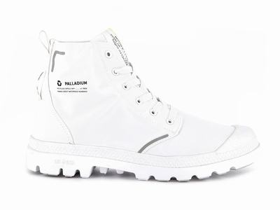 Palladium PAMPA LITE+ RECYCLE WP+ Women's Boots White | Canada-6701