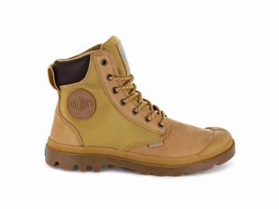 Palladium PAMPA SPORT CUFF WPN Women's Boots Gold | Canada-8153
