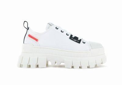 Palladium REVOLT LO TX Women's Sneakers White | Canada-7216