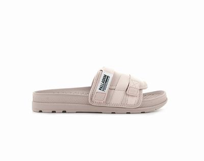 Palladium SOLEA SLIDE Women's Sandals Rose | Canada-5247
