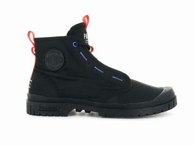 Palladium SP20 HI SPORT Women's High Top Sneakers Black | Canada-5973