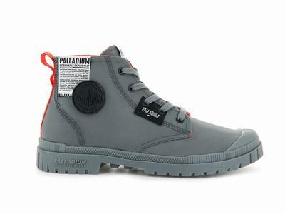 Palladium SP20 OVERLAB Women's High Top Sneakers Olive | Canada-0873