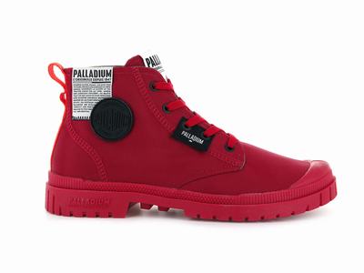 Palladium SP20 OVERLAB Women's High Top Sneakers Salsa | Canada-6720