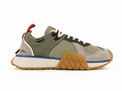 Palladium TROOP RUNNER Women's Low Top Shoes Dune | Canada-6301