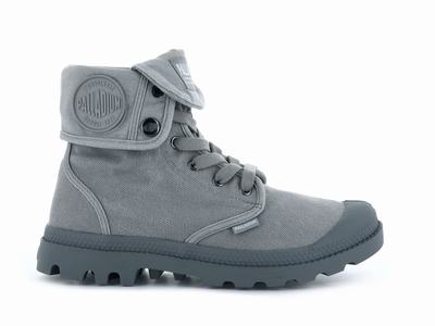 Palladium BAGGY Women's Boots Titanium | Canada-9162
