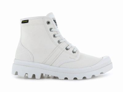 Palladium PALLABROUSSE Women's Boots White | Canada-6421