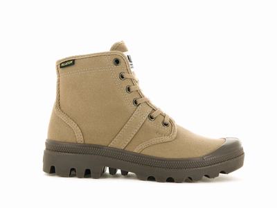 Palladium PALLABROUSSE Women's Boots Brown | Canada-7096